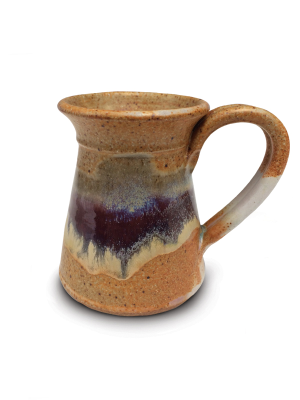 1 Dirtworks’ mug, 4 in. (10 cm) in height, stoneware, glaze, ca. 2003.