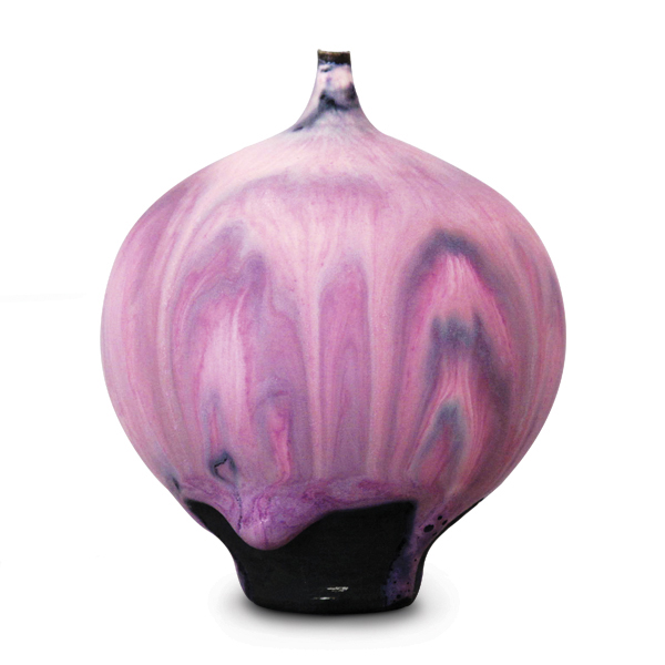 2 Rose Cabat’s lavender pink round Feelie, 3¾ in. (10 cm) in height, 1960s. Courtesy of Couturier Gallery.