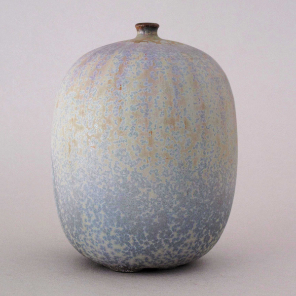 4 Lavender crystalline round Feelie, 4¾ in. (12 cm) in height, 1960s.