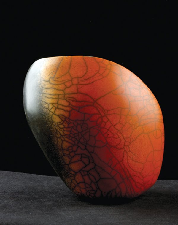 2 Vase, raku dolce, 2006.