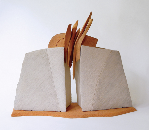 7 Convivium a Todi, 24 in. (61 cm), stoneware, 2015.