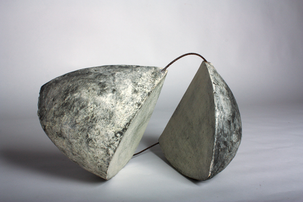 2 Gilles Suffren’s Equilibre, 18½ in. (47 cm) in length, stoneware, 2011.