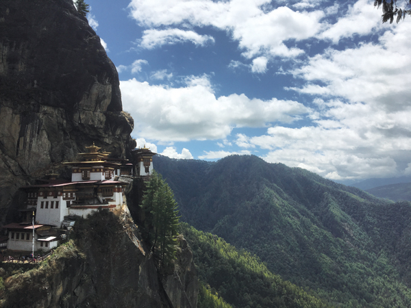  9 Tiger’s Nest, built in 1692, dedicated to Guru Padmasambhava, who brought Buddhism to Bhutan.