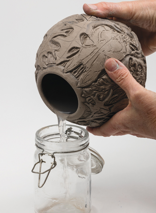 How to Carve Low-Relief Surface Designs into Wet Clay