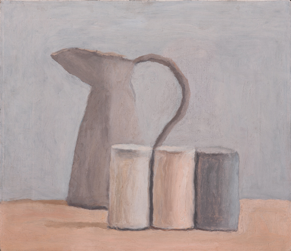 5 Giorgio Morandi’s Natura morta 15¾ in. (40 cm) in width, oil on canvas, 1956. Courtesy of Istituzione Bologna Musei|Museo Morandi.