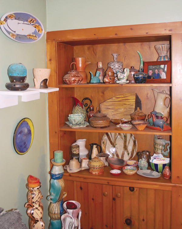  9 Family room hutch. 