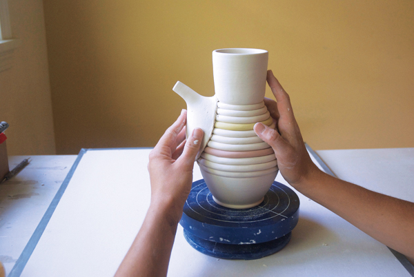 ● Coil technique POT No.08 ○ Coil technique POT No.08 Learn coil pottery technique | Gathered