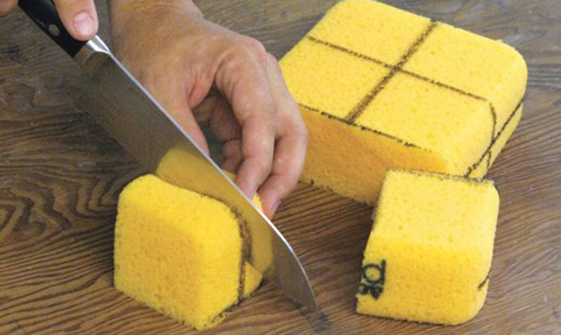 Quick Tip: Endless Throwing Sponges for Super Cheap!