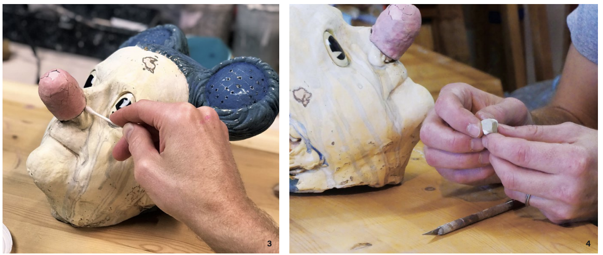 Using SARA BISQUE FIX to join broken pieces in Pottery & Sculpting 