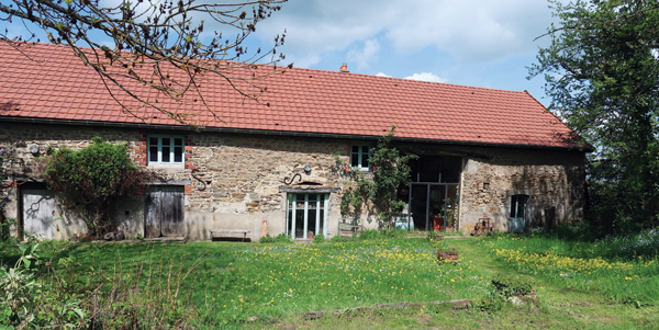 2 Jane Norbury’s studio in France–The Nine Doors. 