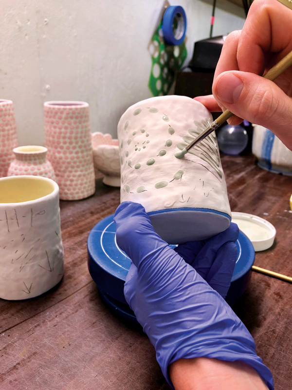 Bubble Glazing Workshop  The Clay Pot Pottery Studio