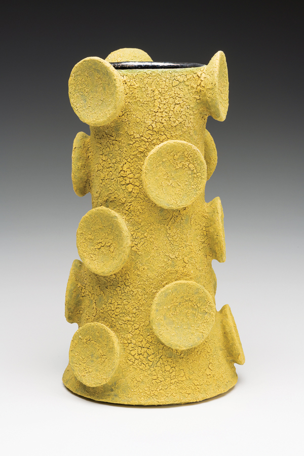 2 Virginia Scotchie’s Pollination, 15 in. (38 cm) in height, stoneware, 2019.