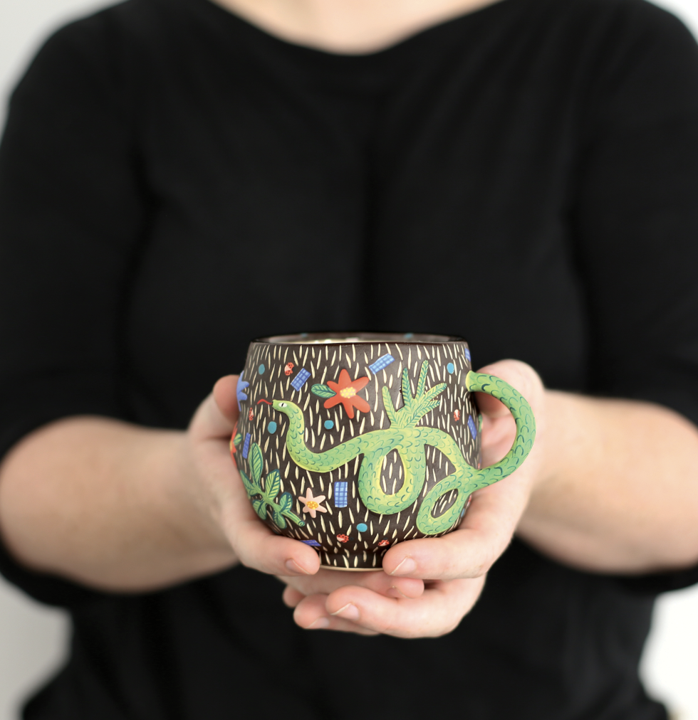 Enjoy a Cup of Coffee with a Whimsical Touch