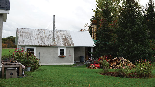 Julie Crosby’s studio. Photo: Marilyn Rivchin.