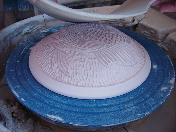 How to Make a Carved Bisque Mold for Repeatable Raised Relief Designs