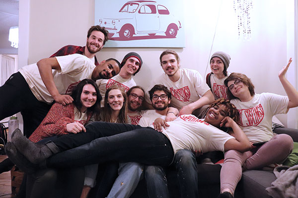 1 The 2019 Clay Siblings. Top row, left to right: David Morrison, Mike Tavares, Alex Hintz, Austin Coudriet, Kyla Culbertson. Bottom row, left to right: Katelynn Herron, Anjelica Kinney, Hunter Brown, Christian Heuchert, Gerald A. Brown, and Sam Loeffler.