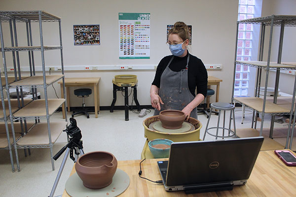 How To Put Pottery Class Online? Teachers Get Creative To Adapt Hands-On  Classes