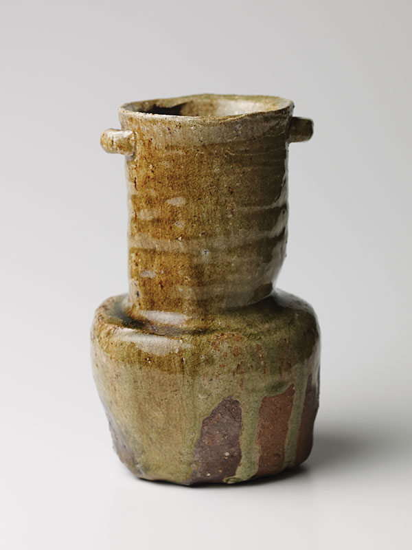 kitaoji-rosanjin-iga-glazed-flower-vase