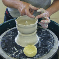 In the Potter’s Kitchen: Apple Baker by Sumi von Dassow