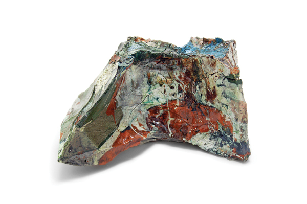 3 Jonathan Mess’ Reclaim No.18, 14 in. (36 cm) in length, various reclaimed materials, 2014.