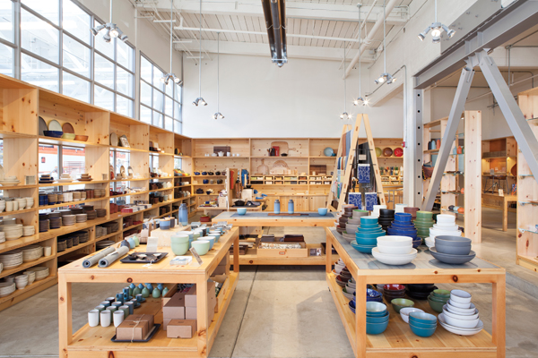 Heath Ceramics’ San Francisco Factory and Showroom. Photo: Mariko Reed.