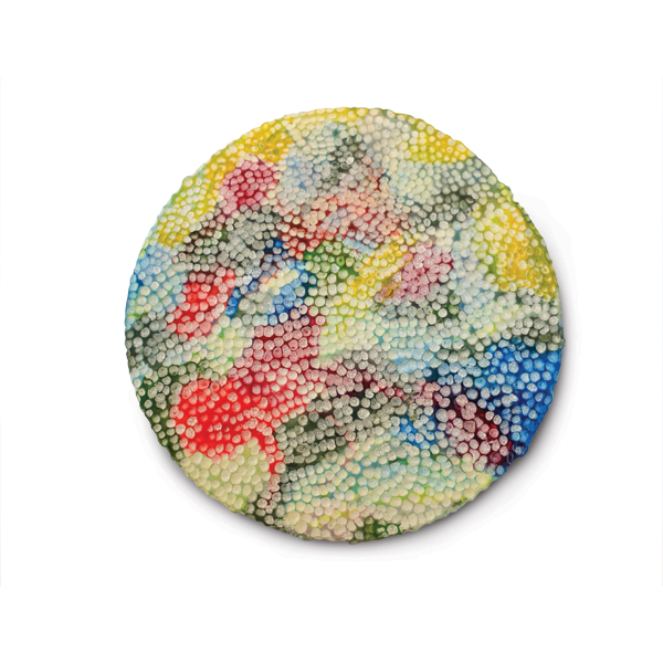 6 Multicolored Circle, up to 15½ in. (39 cm) in diameter, 2009.