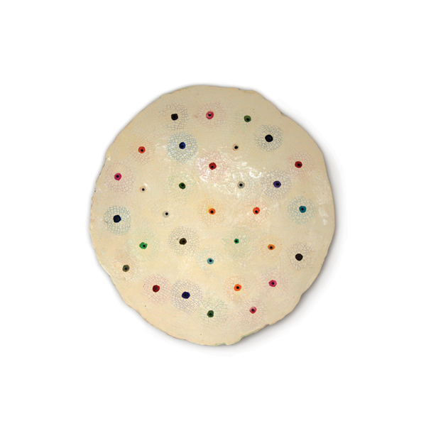 1 Multi-color Circle, 14 in. (36 cm) in diameter, 2011.