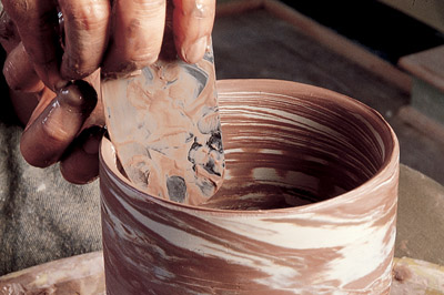 agateware pottery 7
