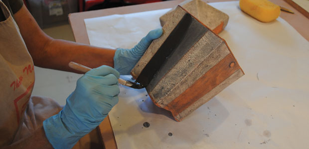 The Distressed Look: Using Texture, Engobes, Underglazes, and Glaze to ...