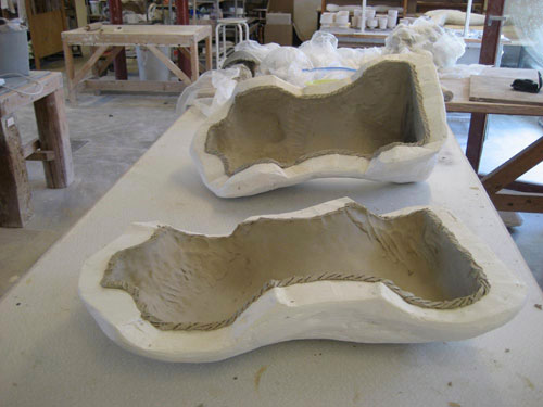 Making Plaster Press Molds Using Styrofoam as a Building Block