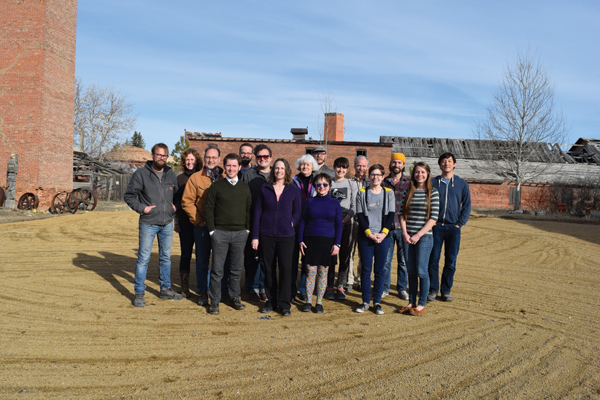 1 Archie Bray Foundation Staff: Back (L to R): Jonathan Read, Rachel Hicks, Brad Robinson, Jeff Nash, Brooks Oliver, Noreen Lehfeldt, Todd Pentico, Lauren Brophy, Chuck Aydlett, Daniel Donovan, and Steven Young Lee. Front (L to R): Mitch Carroll, Teresa Amsbaugh, Patty Dean, Lindsey Carroll, and Breena Buettner