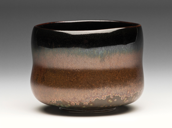 2 Teabowl, wheel-thrown porcelain, 4 in. (10 cm) in diameter fired to cone 9 in oxidation. Photo: Bob Payne.