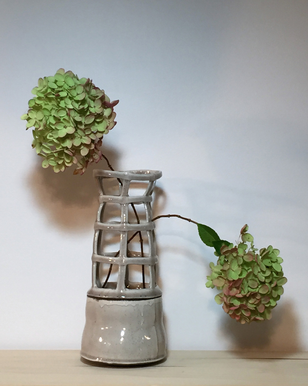 Trellis vase. 