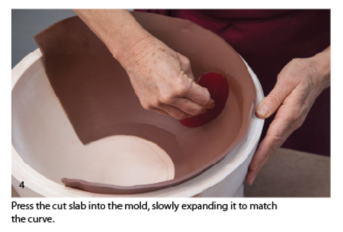 moulding with clay